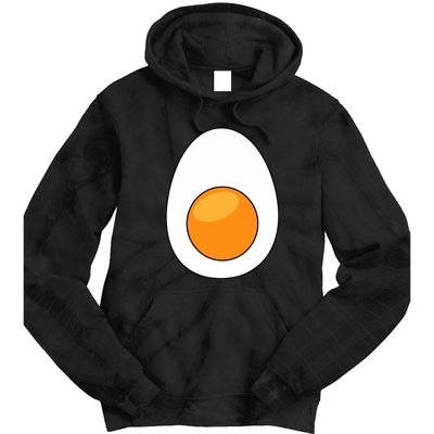 Hard Boiled Egg Funny Halloween Costume For Food Lovers Gift Tie Dye Hoodie