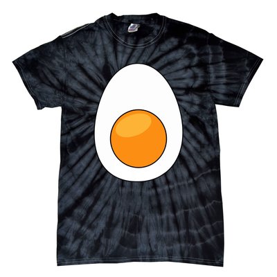 Hard Boiled Egg Funny Halloween Costume For Food Lovers Gift Tie-Dye T-Shirt