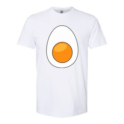 Hard Boiled Egg Funny Halloween Costume For Food Lovers Gift Softstyle CVC T-Shirt