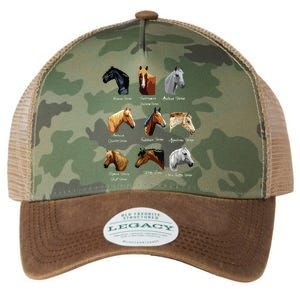 Horse Breeds Equestrian Horseback Riding Gift Legacy Tie Dye Trucker Hat