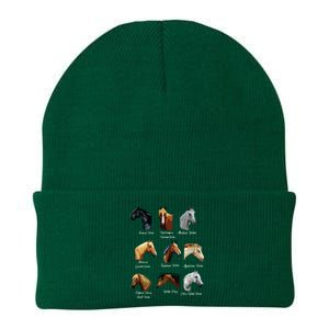 Horse Breeds Equestrian Horseback Riding Gift Knit Cap Winter Beanie