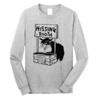 Hissing Booth Funny Cta Kitten Meow Long Sleeve Shirt