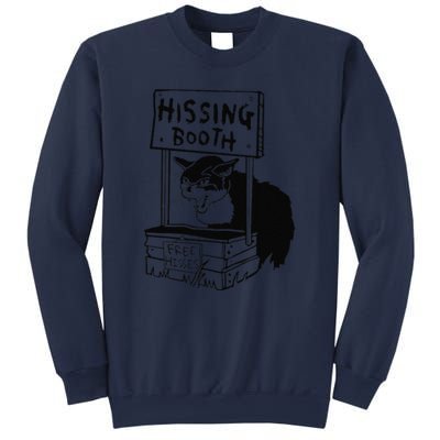 Hissing Booth Funny Cta Kitten Meow Sweatshirt