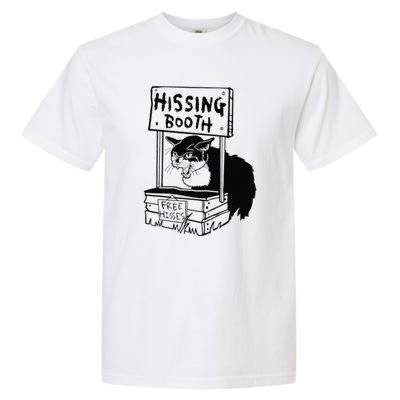 Hissing Booth Funny Cta Kitten Meow Garment-Dyed Heavyweight T-Shirt