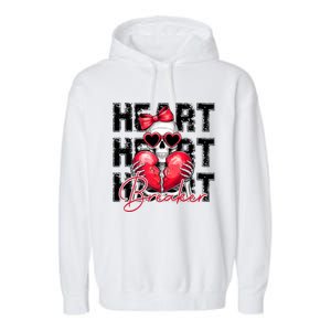 Heart Breaker Funny Couple Cute Matching Couple Garment-Dyed Fleece Hoodie