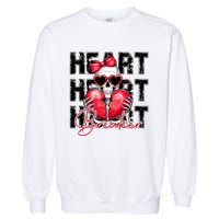 Heart Breaker Funny Couple Cute Matching Couple Garment-Dyed Sweatshirt