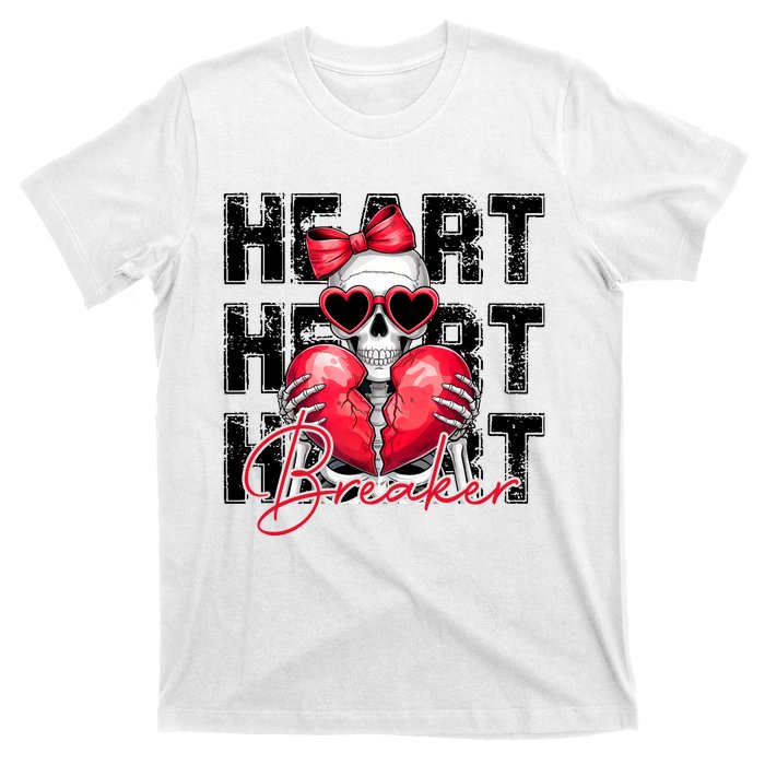 Heart Breaker Funny Couple Cute Matching Couple T-Shirt