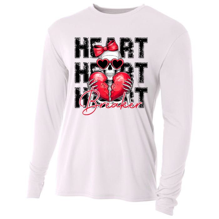 Heart Breaker Funny Couple Cute Matching Couple Cooling Performance Long Sleeve Crew