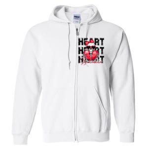 Heart Breaker Funny Couple Cute Matching Couple Full Zip Hoodie