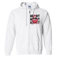 Heart Breaker Funny Couple Cute Matching Couple Full Zip Hoodie