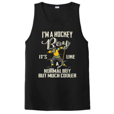 Hockey Boy Funny Gift Funny Dabbing Player Gift Boys Kids Bzr Great Gift PosiCharge Competitor Tank