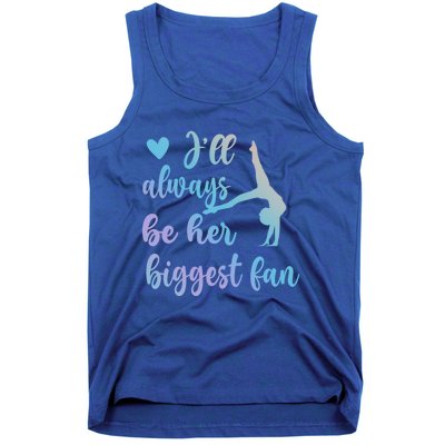 Her Biggest Fan Gymnastics Mom Of Gymnast Mama Cute Gift Tank Top