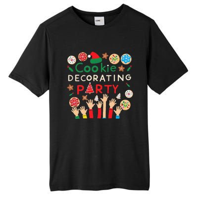 Holiday Baking Family Cookie Decorating Party Fun Tall Fusion ChromaSoft Performance T-Shirt