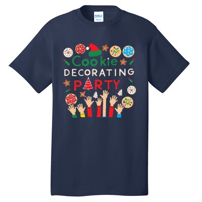 Holiday Baking Family Cookie Decorating Party Fun Tall T-Shirt