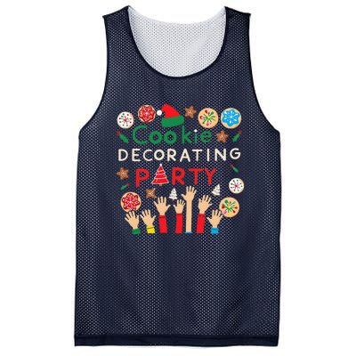 Holiday Baking Family Cookie Decorating Party Fun Mesh Reversible Basketball Jersey Tank