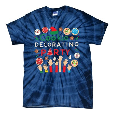 Holiday Baking Family Cookie Decorating Party Fun Tie-Dye T-Shirt