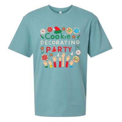 Holiday Baking Family Cookie Decorating Party Fun Sueded Cloud Jersey T-Shirt