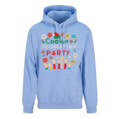 Holiday Baking Family Cookie Decorating Party Fun Unisex Surf Hoodie