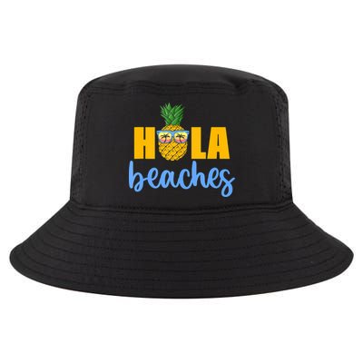 Hola Beaches Funny Beach Vacation Summer For Cool Comfort Performance Bucket Hat