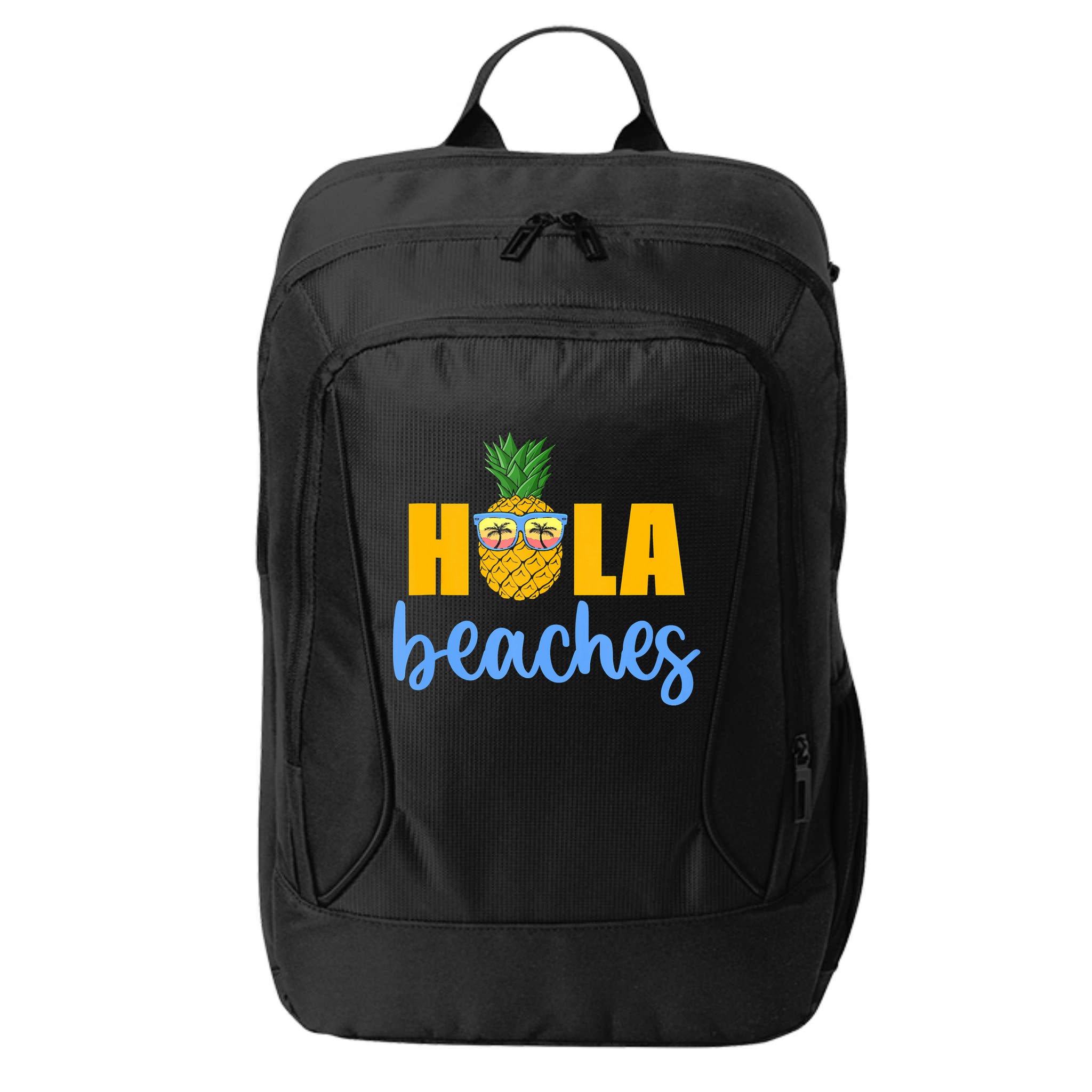 Hola Beaches Funny Beach Vacation Summer For City Backpack