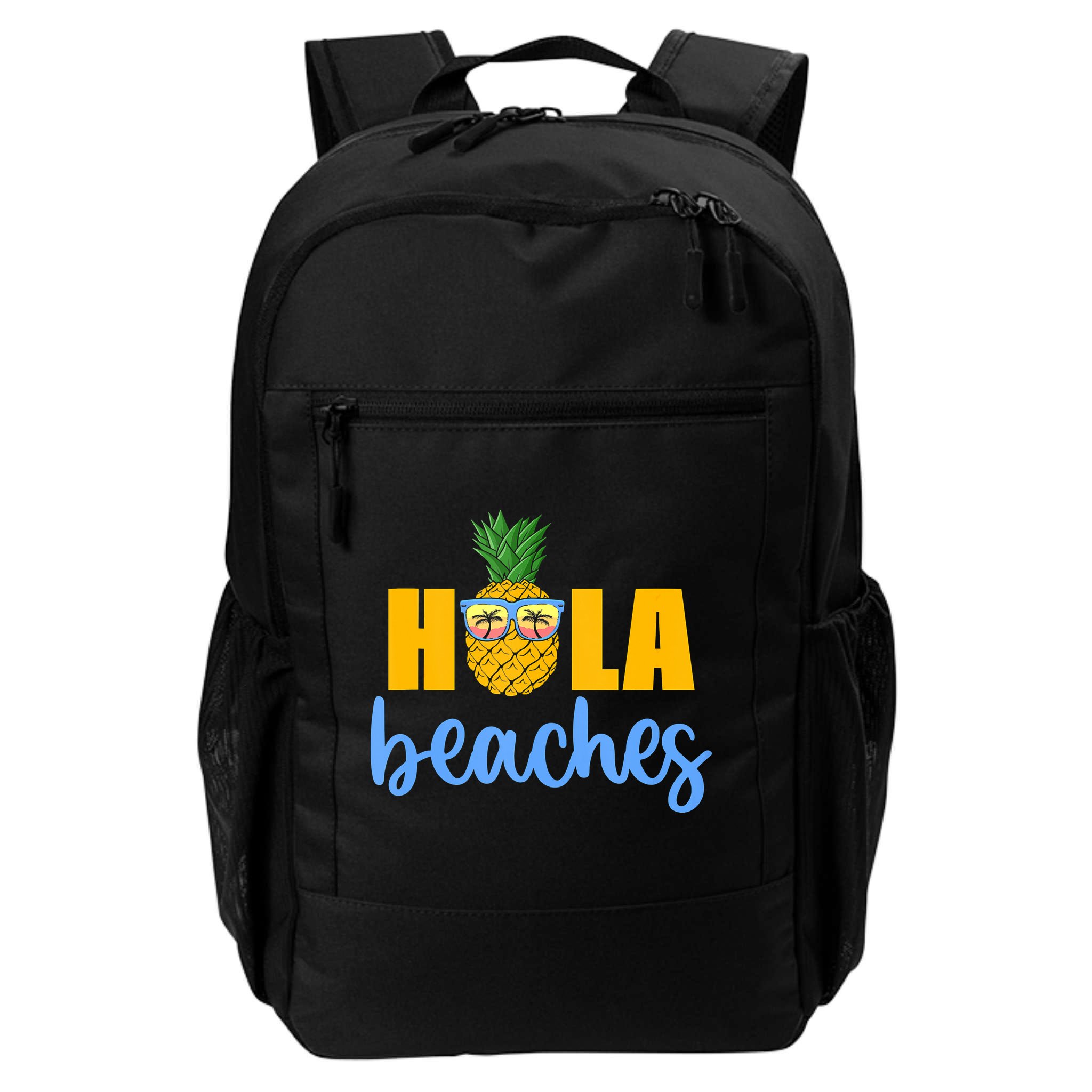 Hola Beaches Funny Beach Vacation Summer For Backpack