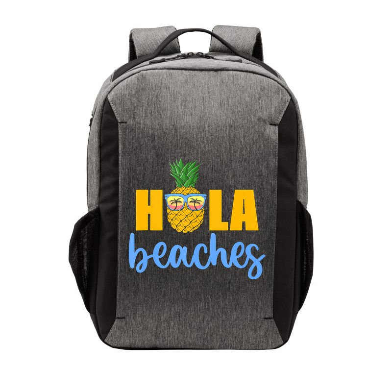 Hola Beaches Funny Beach Vacation Summer For Vector Backpack