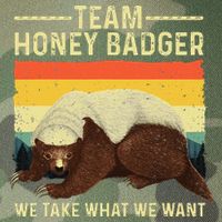 Honey Badger For Ratel Honey Badger Lover Legacy Tie Dye Trucker Hat