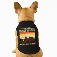 Honey Badger For Ratel Honey Badger Lover Doggie Tank