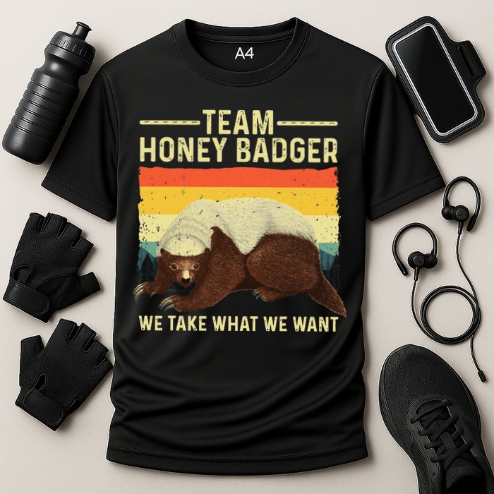 Honey Badger For Ratel Honey Badger Lover Performance Shirt