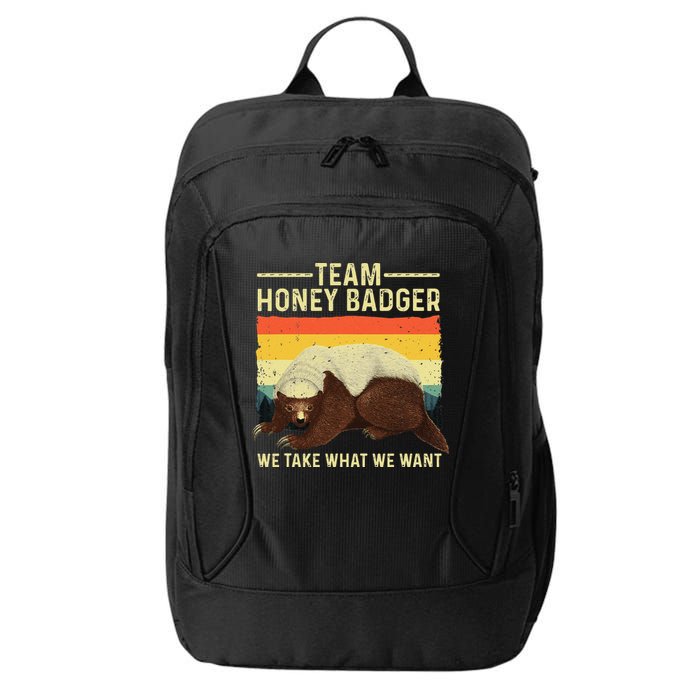 Honey Badger For Ratel Honey Badger Lover City Backpack