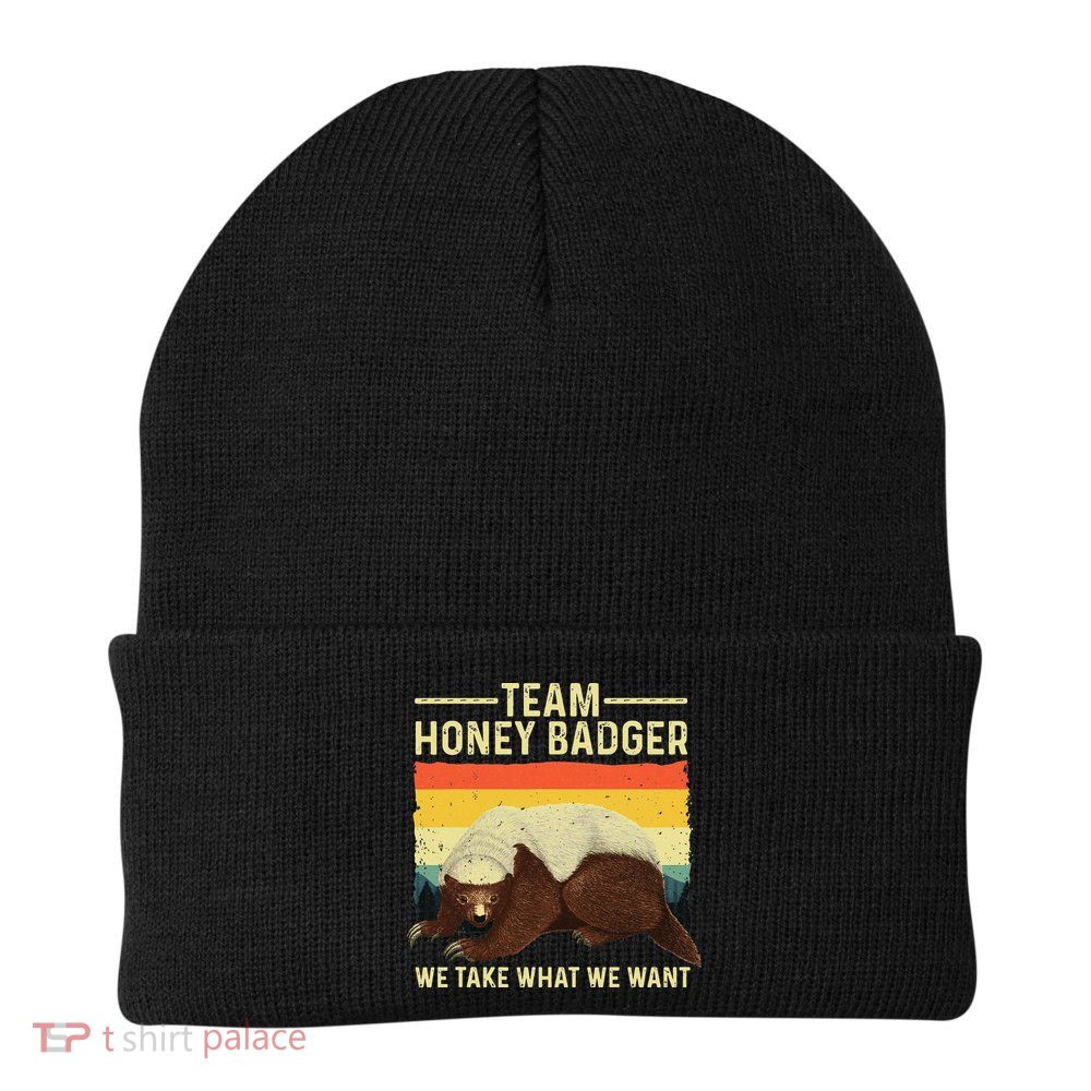Honey Badger For Ratel Honey Badger Lover Beanie