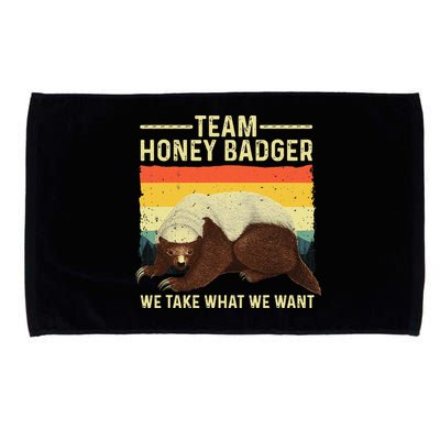 Honey Badger For Ratel Honey Badger Lover Microfiber Hand Towel
