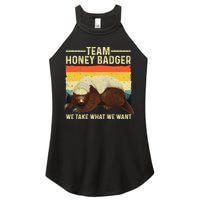 Honey Badger For Ratel Honey Badger Lover Women's Perfect Tri Rocker Tank
