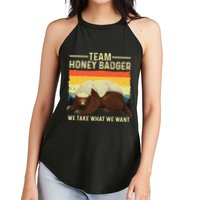 Honey Badger For Ratel Honey Badger Lover Women's Perfect Tri Rocker Tank