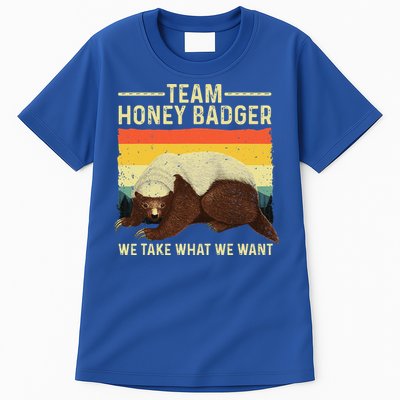 Honey Badger For Ratel Honey Badger Lover Tall T-Shirt