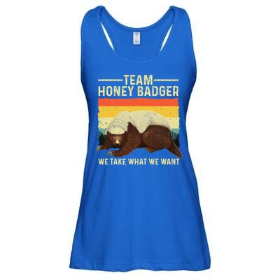 Honey Badger For Ratel Honey Badger Lover Ladies Essential Flowy Tank