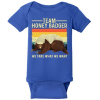 Honey Badger For Ratel Honey Badger Lover Baby Bodysuit