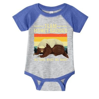 Honey Badger For Ratel Honey Badger Lover Infant Baby Jersey Bodysuit