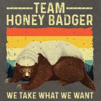Honey Badger For Ratel Honey Badger Lover Cotton Canvas Backpack