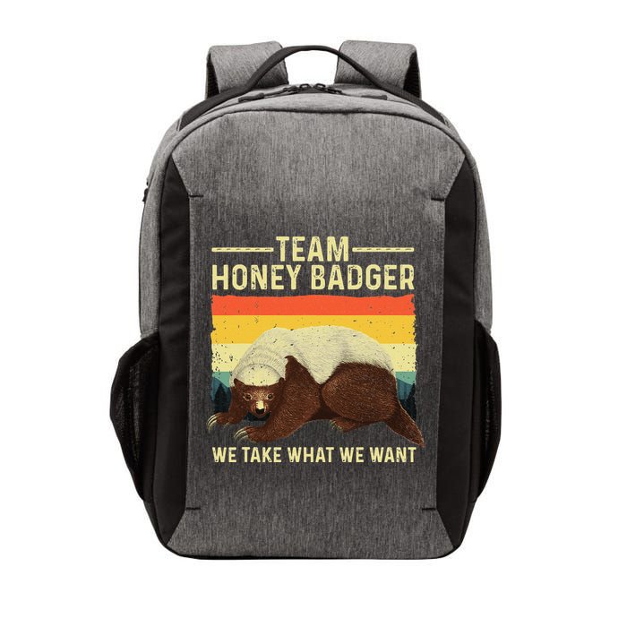 Honey Badger For Ratel Honey Badger Lover Vector Backpack