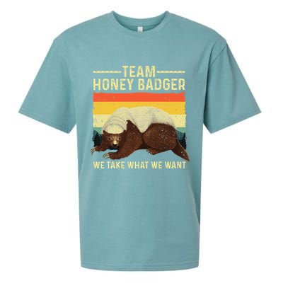Honey Badger For Ratel Honey Badger Lover Sueded Cloud Jersey T-Shirt