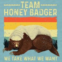 Honey Badger For Ratel Honey Badger Lover Sueded Cloud Jersey T-Shirt