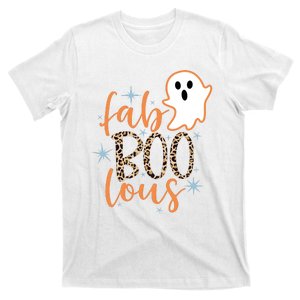 Halloween Boo Faboolous Funny Ghost Ghoul T-Shirt