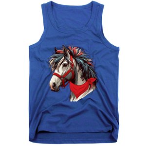 Horse Bandana For Equestrian Horseback Riding Horse Lover Gift Tank Top