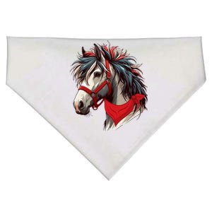 Horse Bandana For Equestrian Horseback Riding Horse Lover Gift USA-Made Doggie Bandana