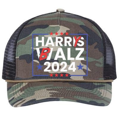 Harrys Balz Funny Harry Balz 2024 Retro Rope Trucker Hat Cap