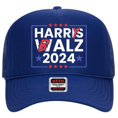 Harrys Balz Funny Harry Balz 2024 High Crown Mesh Back Trucker Hat