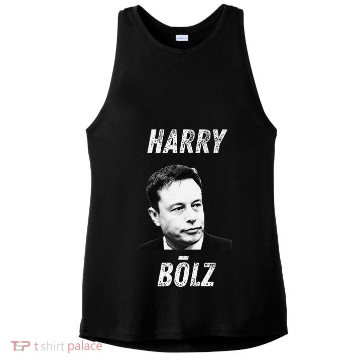 Harry Bolz Funny Meme Big Balls Viral Trending Parody Ladies PosiCharge Tri-Blend Wicking Tank