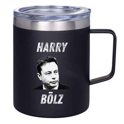 Harry Bolz Funny Meme Big Balls Viral Trending Parody 12oz Stainless Steel Coffee Mug
