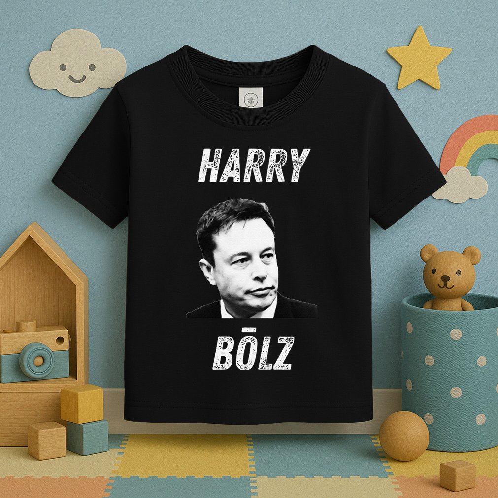 Harry Bolz Funny Meme Big Balls Viral Trending Parody Toddler T-Shirt